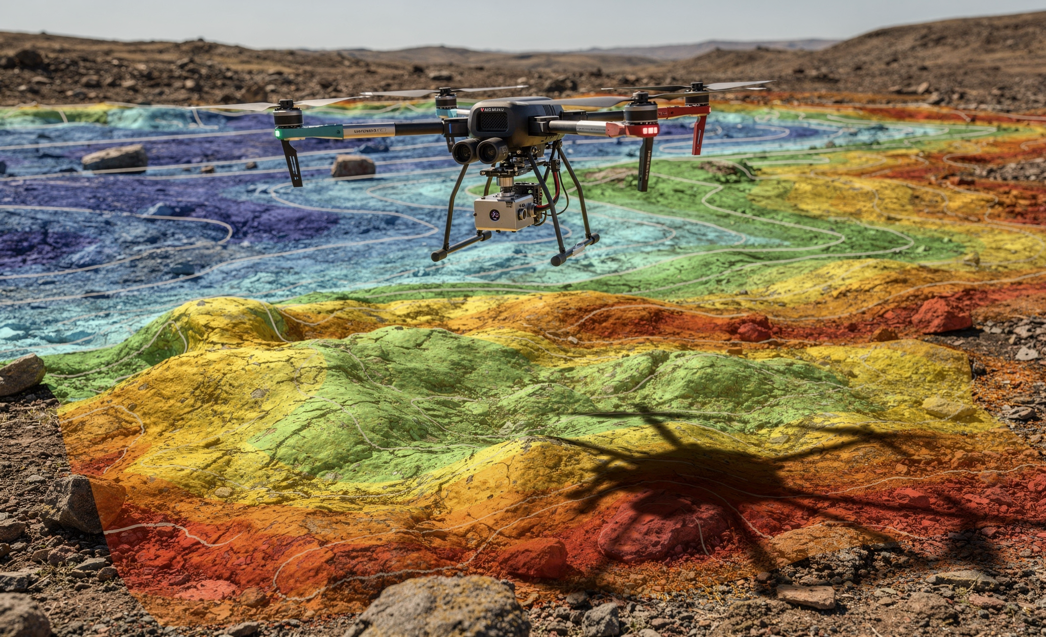 Magnetic ground mapping for mining and mineral exploration